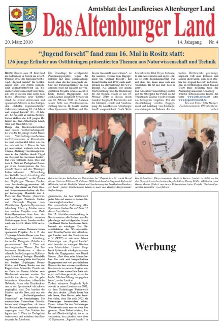 Amtsblatt altenburger 20 04